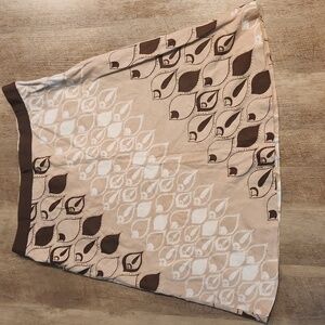 Old Navy A-Line Skirt. Cotton/Linen Blend. Size 8